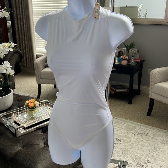 Skims jelly sheer bodysuit